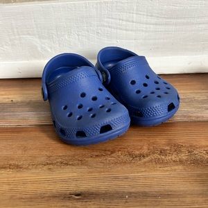 Toddler size 2/3 Royal Blue Crocs
